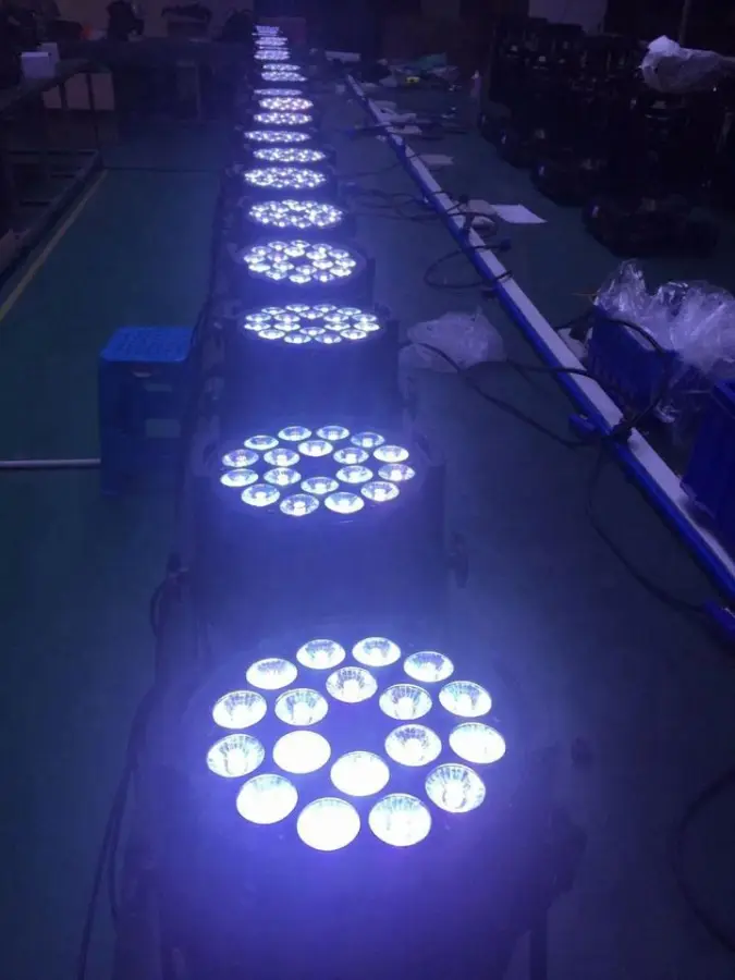 Cheap Rgbw Led Par 4in1 18x10w Light Par Can Led Wash Effect Led Par Light Stage Lighting — image 6