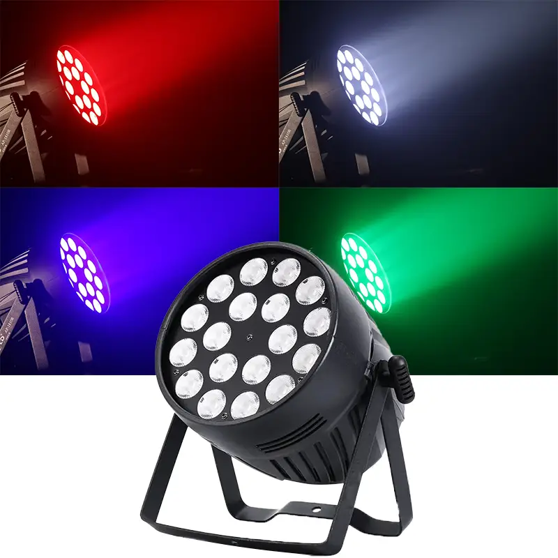 AOPU Customized 18x18W 6in1 Led Par Light DMX512 Par Cans Lights 18x18 Stage Lights for Club Disco Dj Bar — view 1