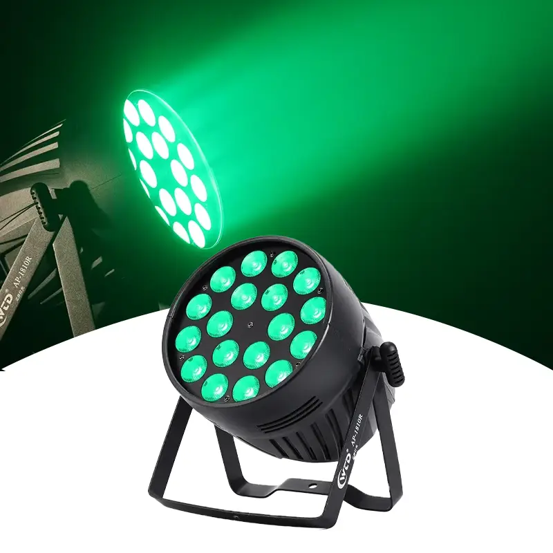 AOPU Customized 18x18W 6in1 Led Par Light DMX512 Par Cans Lights 18x18 Stage Lights for Club Disco Dj Bar — image 3