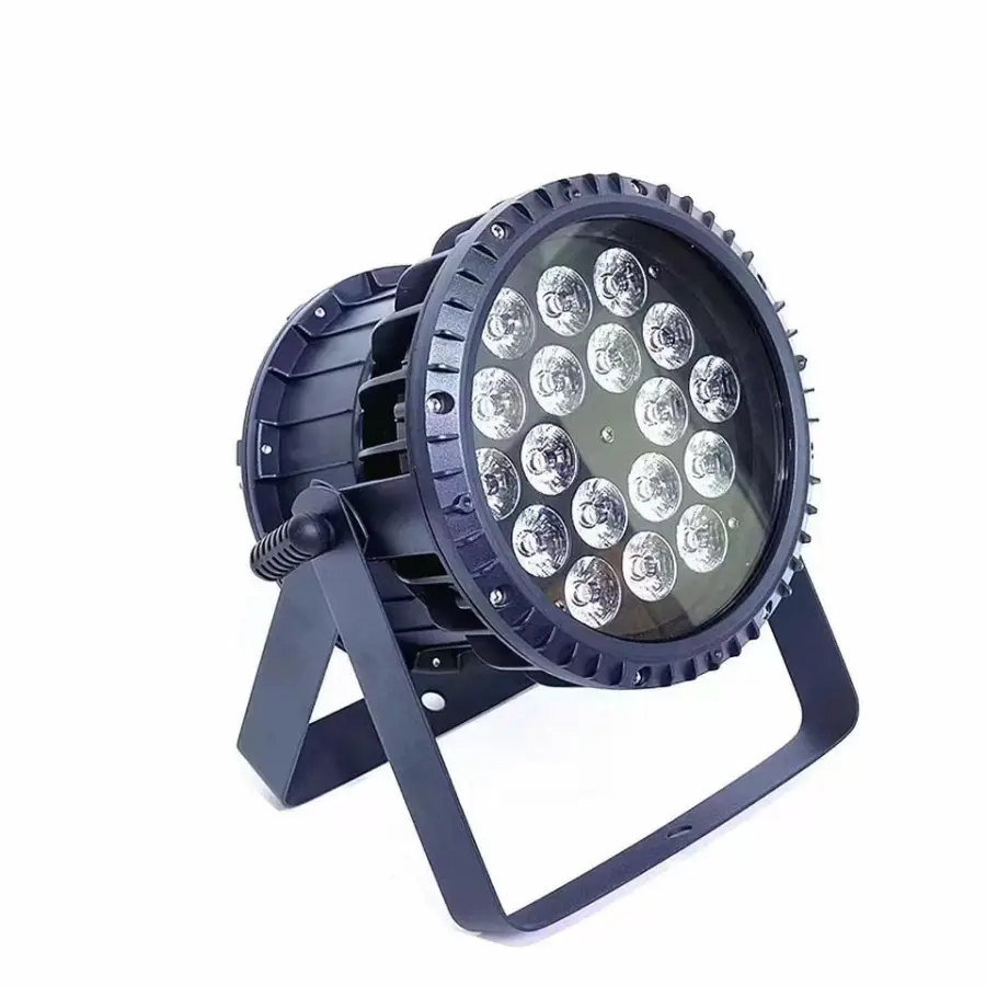 AOPU 18Pcs 10W RGBW Waterproof LED Par Light Par Can Stage Light for DJ Disco Party — image 4