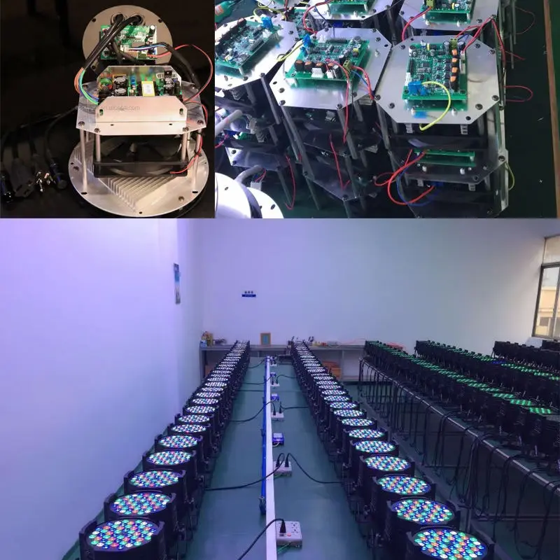 Factory Direct Delivery Light Stage Effect Lightings Dj Par Led 54x3w Rgbw Stage Effect Auto Sound Control Disco Light — view 6