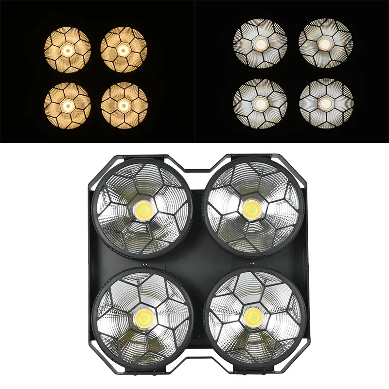AOPU 50W * 4 Eyes Led Warm Par Cob Stage Blinder Light Audience Light Blinders Stage Light for Concernt — view 1