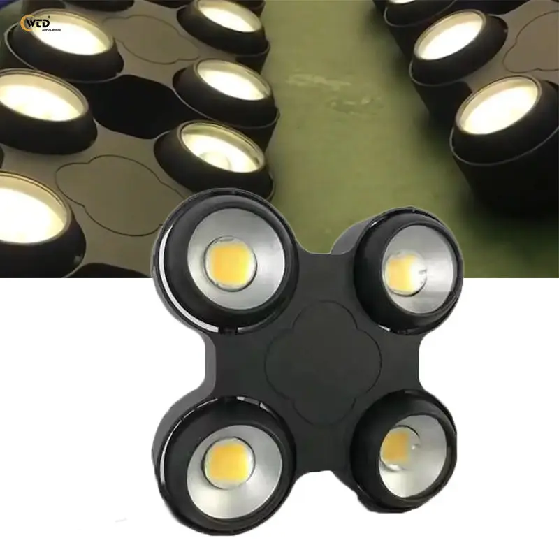AOPU Waterproof 4x100W 4 Eye COB Blinder LED Blinders Stage Light Suitable for Outdoor Television Audience Light — view 1