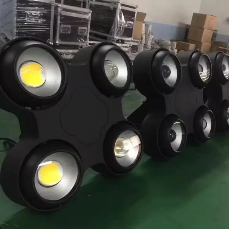 AOPU Hot-Selling 4*100w Cob Waterproof Audience Led Blinder Light 4 Eyes Concert Stage Blinder Light Led for Wedding Concert — image 5
