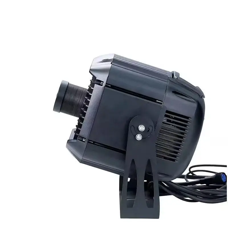 AOPU 200W RGBW LED Customized Logo Gobo Projector Light IP65 Waterproof Rotating Led Logo Projector Light for Outdoor — image 5