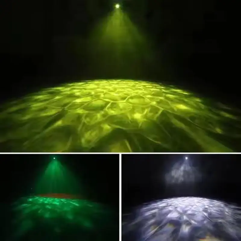 AOPU Customizable 100W RGBWA UV 6In1 LED Wave Light Water Wave Effect Light Projector LED Light for Wedding Exhibition — image 7