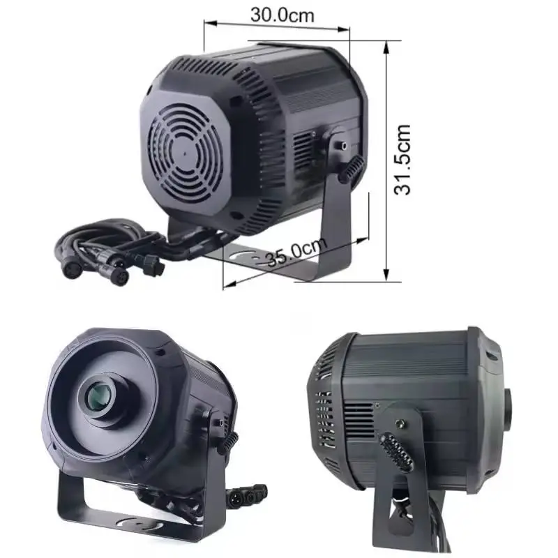 AOPU the Most Popular 200W Waterproof LED Water Wave Projector Effect Light LED Wall Washer for Aquarium Scenic — image 5