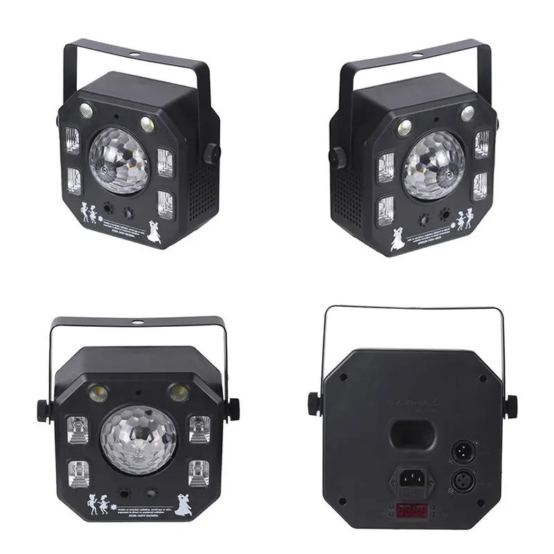 AOPU 50W RGBW Magic Ball Light Purple Light With Strobe Effect Red and Green Laser Lights for Night Club Bar Paerty — image 5