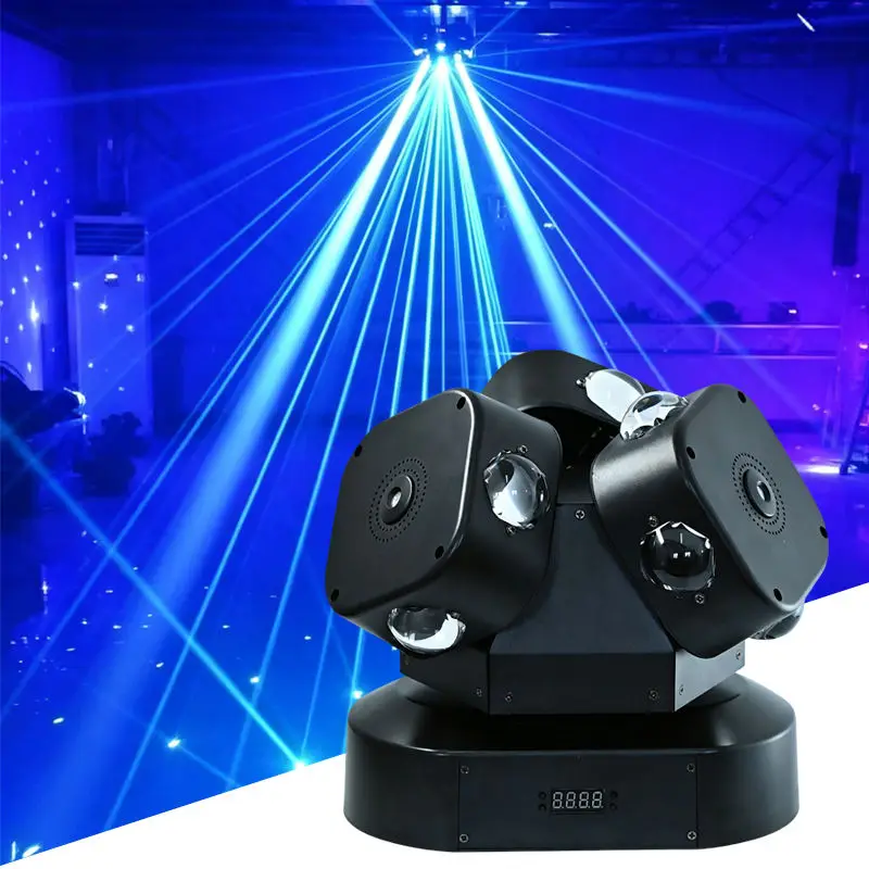 AOPU RGBW 12x10W Laser Moving Head Light 4In1 Moving Head Beam Laser Light for Night Club — view 1