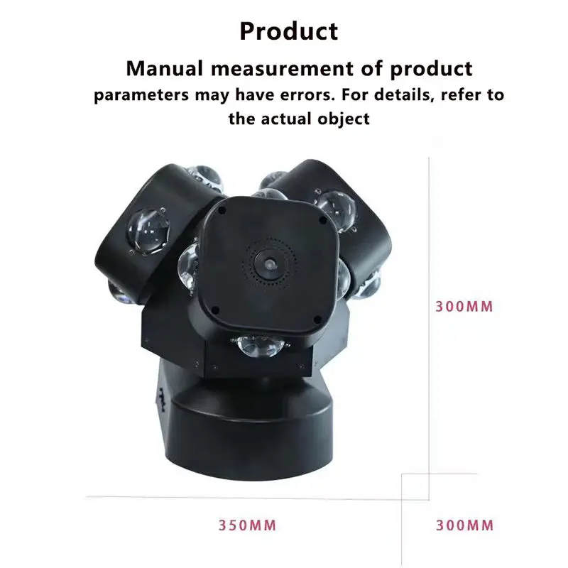 AOPU RGBW 12x10W Laser Moving Head Light 4In1 Moving Head Beam Laser Light for Night Club — image 3