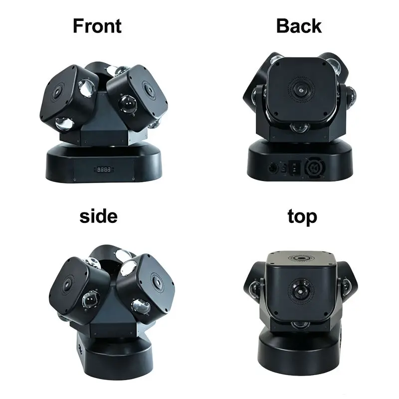 AOPU RGBW 12x10W Laser Moving Head Light 4In1 Moving Head Beam Laser Light for Night Club — image 4