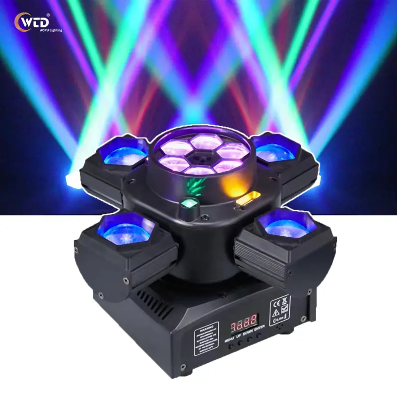 AOPU Popular Product 80W Stage Lights Moving Head Disco Laser Light Stage Lights Bar for DJ Club Party — view 1