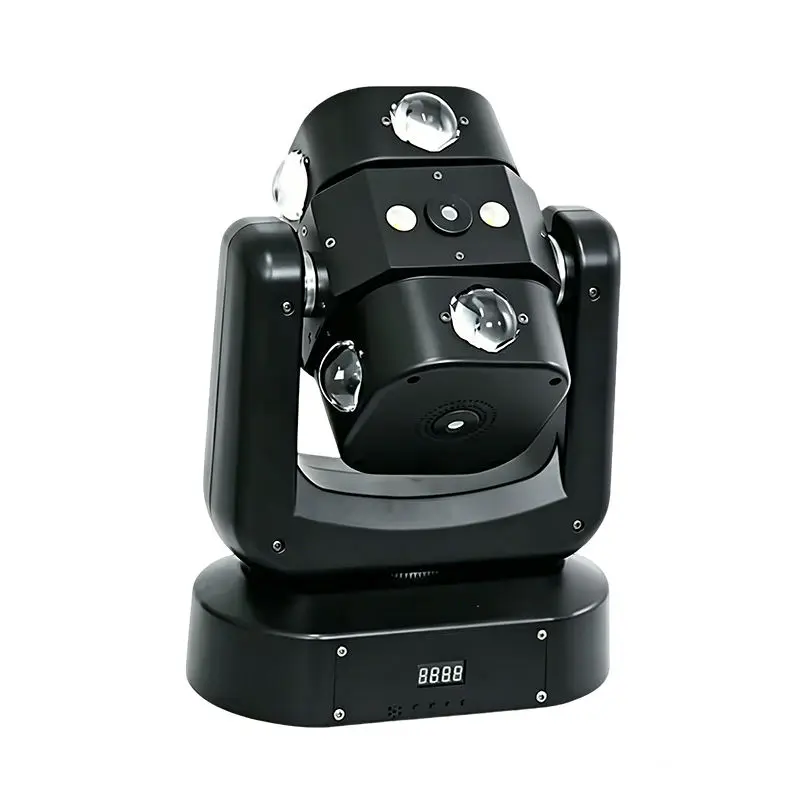 Professional Night Club Stage RGBW LED Moving Head Beam Light for DJ Dance Floor Strobe Lighting — image 3