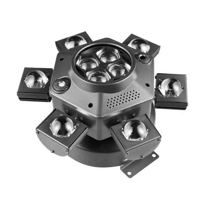 AOPU 6 Bee-Eyes Beam Moving Head DJ Dance Floor Laser Light With Strobe for Disco Stage Club Lighting — image 5