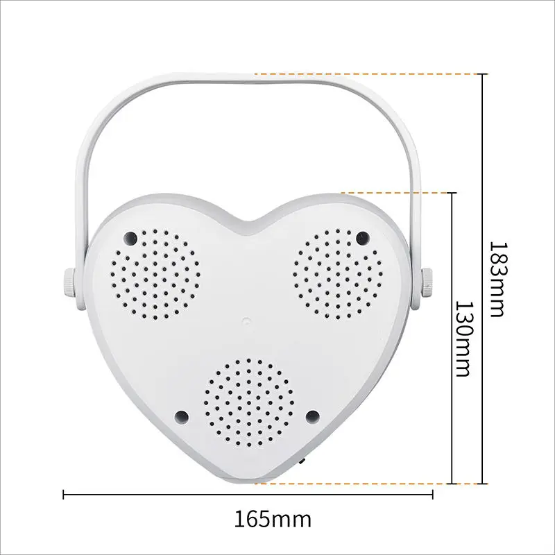 AOPU 20W LED Effect Light With Strobe and Pattern Laser Heart Shaped Stage Effects Light for Party Club — view 4