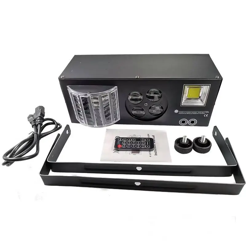 High Power LED Laser Strobe DJ Lights 20W Stage Effect Light in Red White and Green DMX512 Control Mode for KTV and Disco — image 3