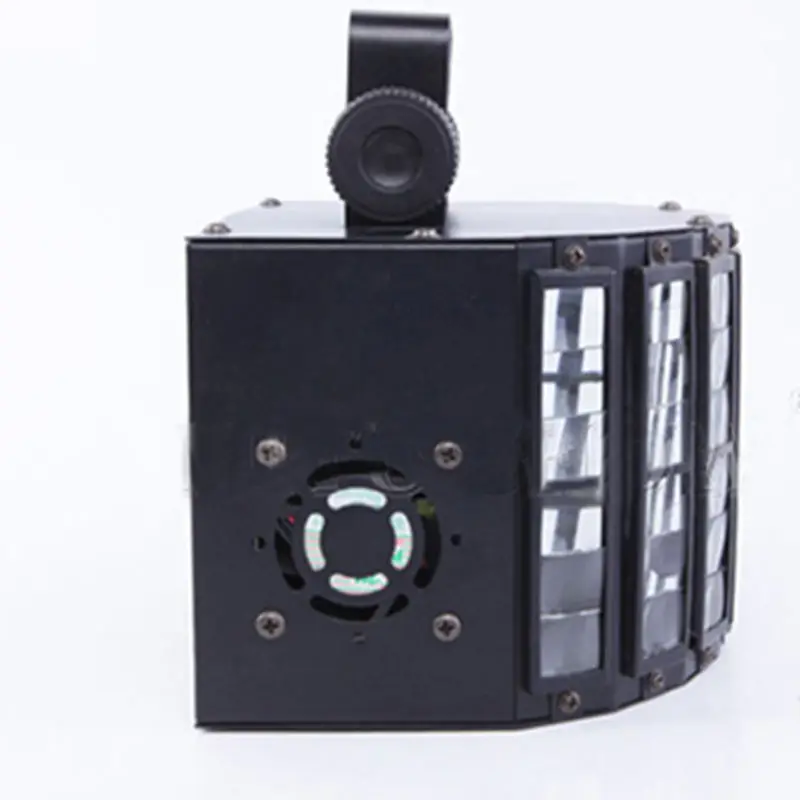Stage Disco Lighting Remote Control KTV Bar Party RGBW Led Strobe Flash Butterfly Power Stage Effect Light Laser Light — view 3