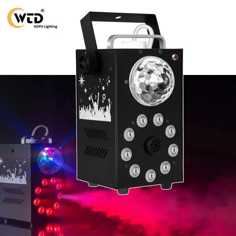 700W DJ Equipment Fog Machine Smoke Machine With Wired Remote Control DJ Disco Party — view 1