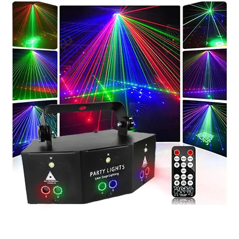 9 Eyes RGBW Laser for Moving Head Beam Light for DJ Disco Stage & Hotel Party Lighting for Club Bar DJ Shows — image 5