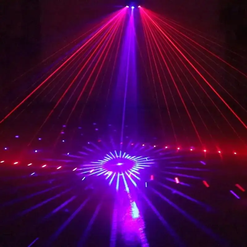 9 Eyes RGBW Laser for Moving Head Beam Light for DJ Disco Stage & Hotel Party Lighting for Club Bar DJ Shows — image 7