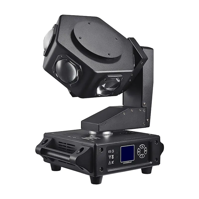 AOPU Infinity Rotation 6pcs 40W RGBW LED Scan Beam Moving Head Light 6pcs 40W RGBW LED Scan Beam Led Scanner — view 6