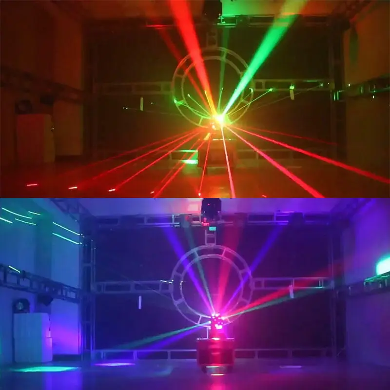 AOPU 100W Moving Head Pattern Light 100 Watts Ball LED Football Lase Laser Lights for Night Club DJ Disco — image 7
