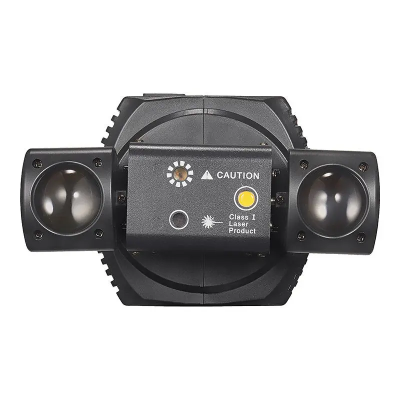 AOPU 8Pcs 3W Moving Head Beam Light 1W Red and 1W Green Laser Lights 10W Strobe DMX Spider Light for KTV Stage — image 5