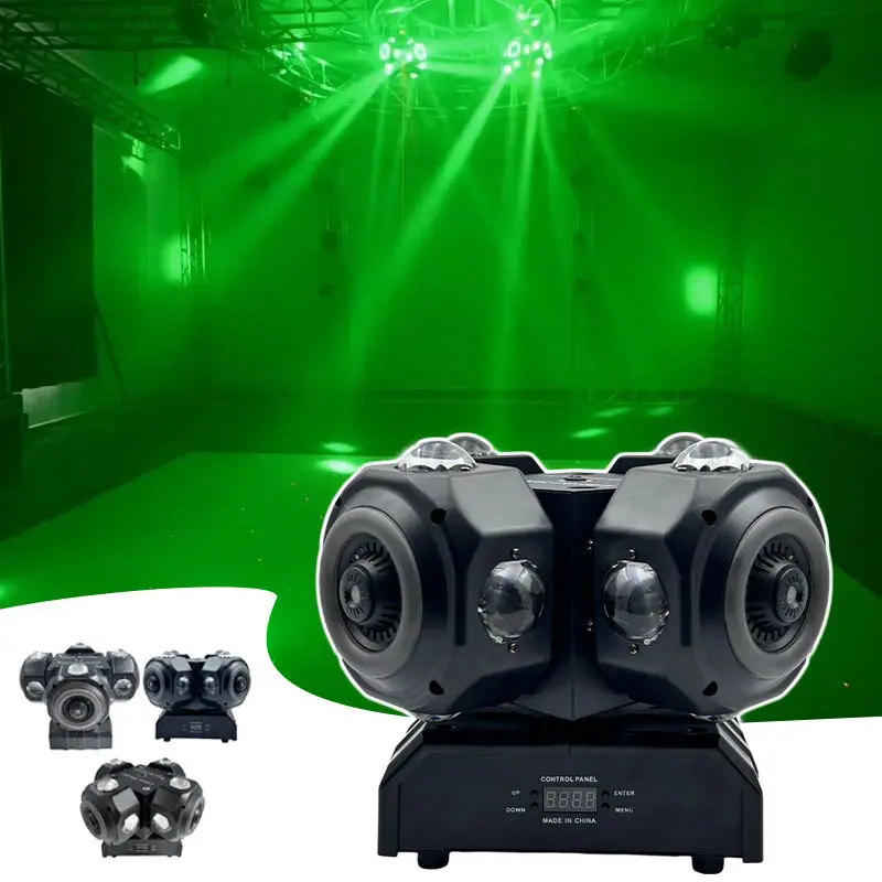 AOPU RGBW Moving Head 4 Head Laser Moving Stage Light DJ Laser Light Disco Lights Laser for KTV — view 1