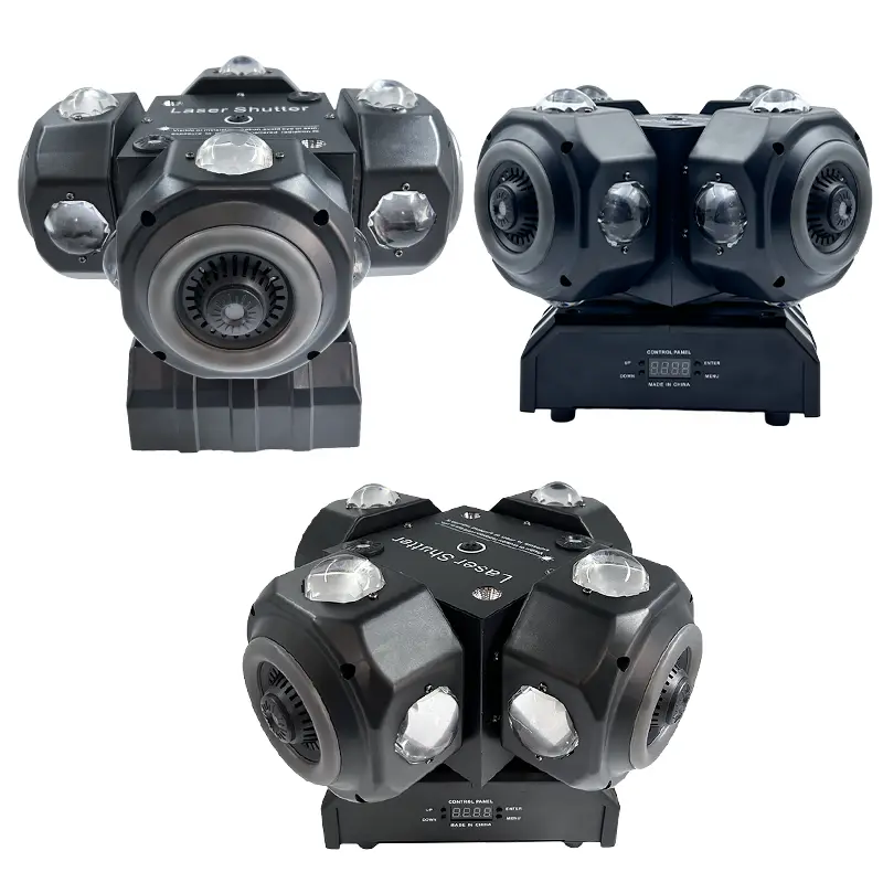 AOPU RGBW Moving Head 4 Head Laser Moving Stage Light DJ Laser Light Disco Lights Laser for KTV — image 5