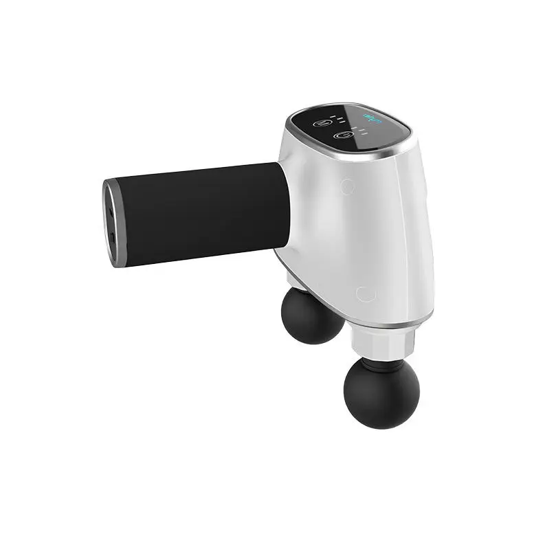 Powerful Double-Head Home Muscle Massager Multifunctional Fascia Gun for Body Application — view 1