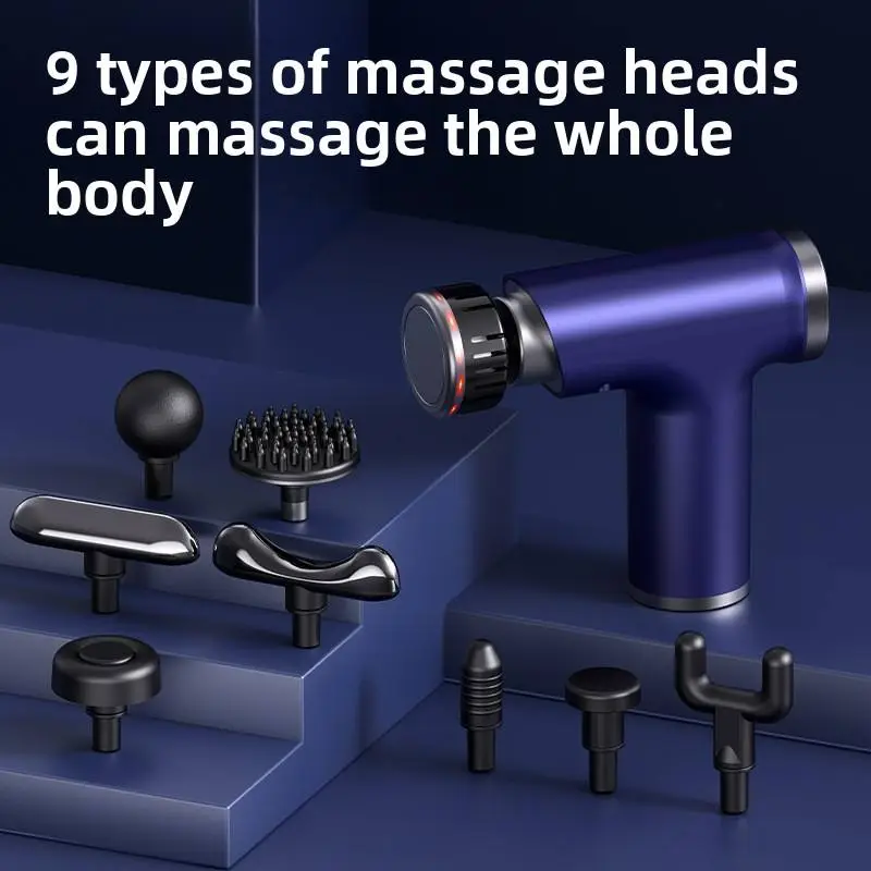 Portable Electric Massager Small Mini Fascia Gun for Body Home Fitness Muscle Relaxation Massage Tool — image 5