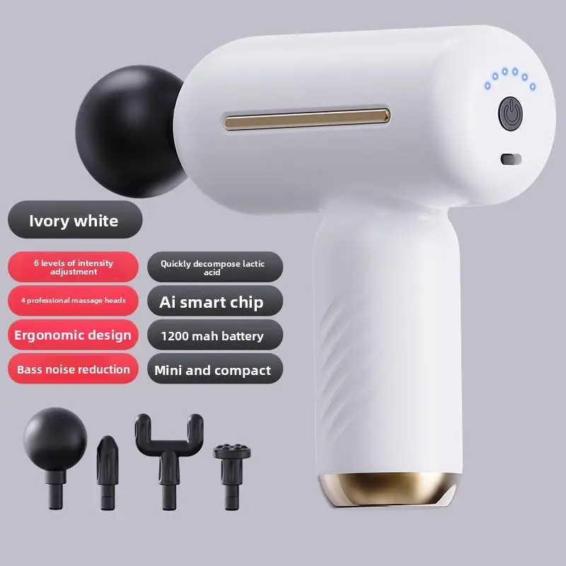 High Power Electric Mini Fascia Gun Portable Home Fitness Exercise Muscle Relaxation Massager for Body Use Cross-Border — image 4