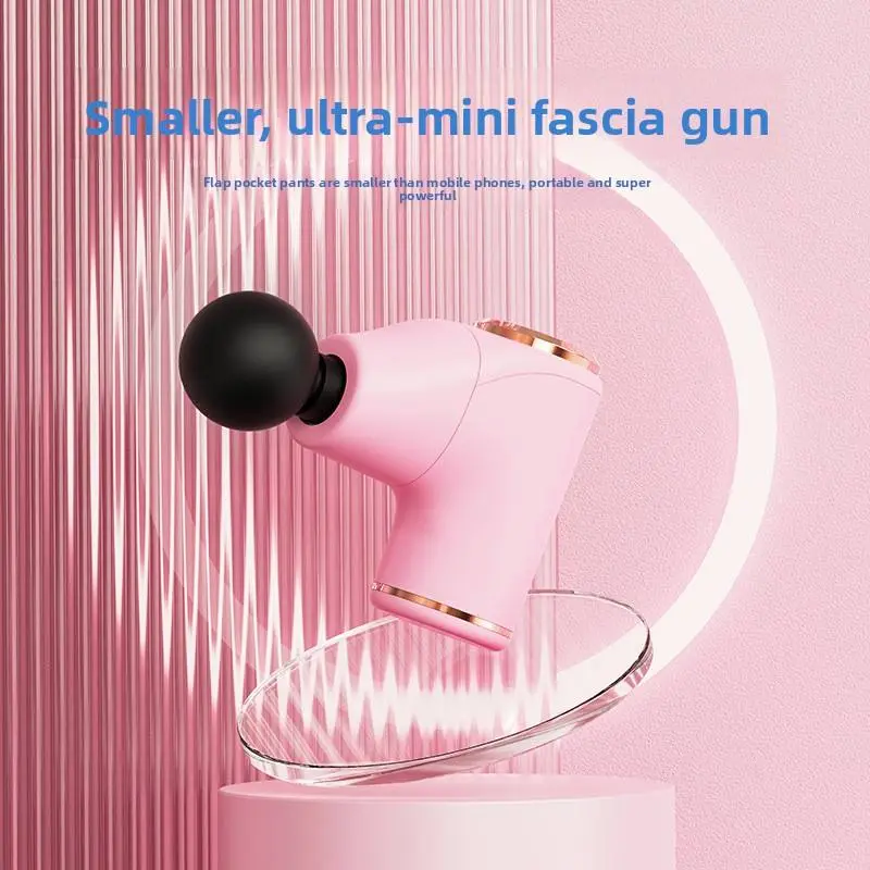 Factory Direct Supply Mini Fascia Gun Portable Fitness Muscle Relaxer for Body Massage Gun Massager — image 5
