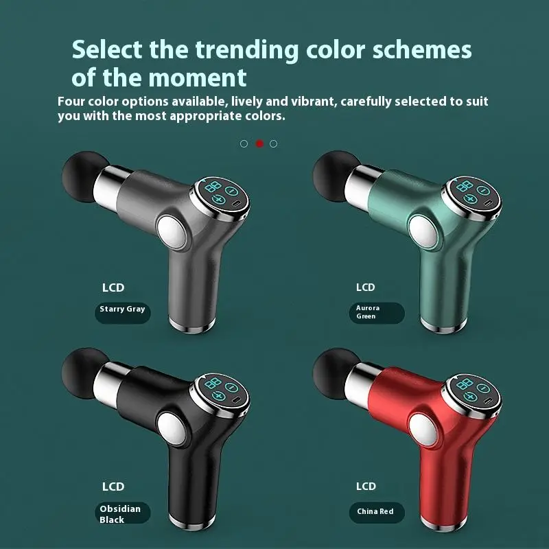 Mini Home Electric Muscle Massager New Deep Vibration Fascia Gun for Body Relaxation for Wholesale Cross-Border Sales — image 6
