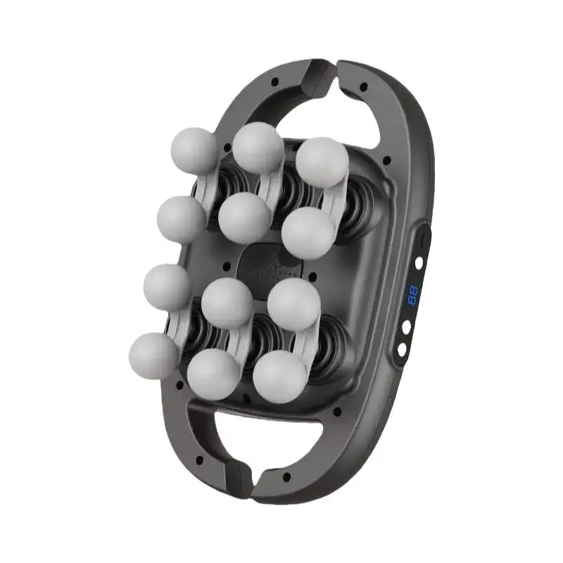New 12-Head LCD Fascia Gun Multi-Head Massager Deep High-Frequency Vibrator for Body for Waist and Back Massage — view 1
