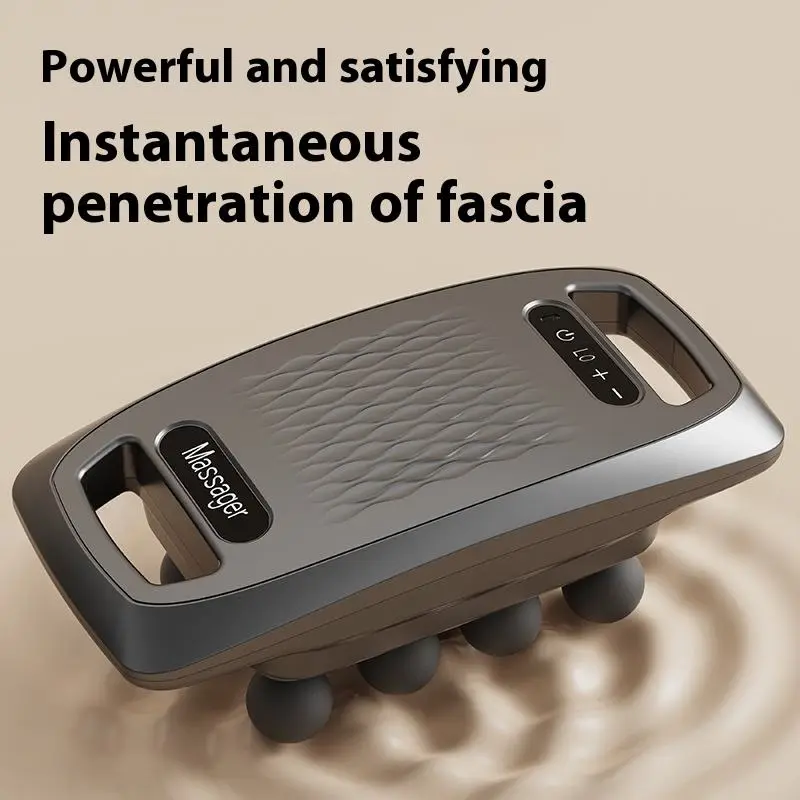 Professional Grade Multi-Functional Ten-Head Fascia Gun High-Power Muscle Relaxation Massage Instrument for Body Use — image 3