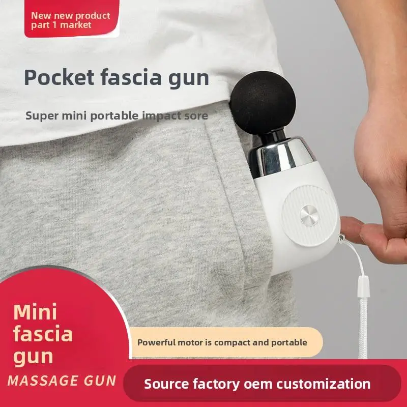 High Intensity Meridian Neck Membrane Relaxation Mini Small Women's Body Fascia Gun Muscle Massager New Model Manufacturer — image 4