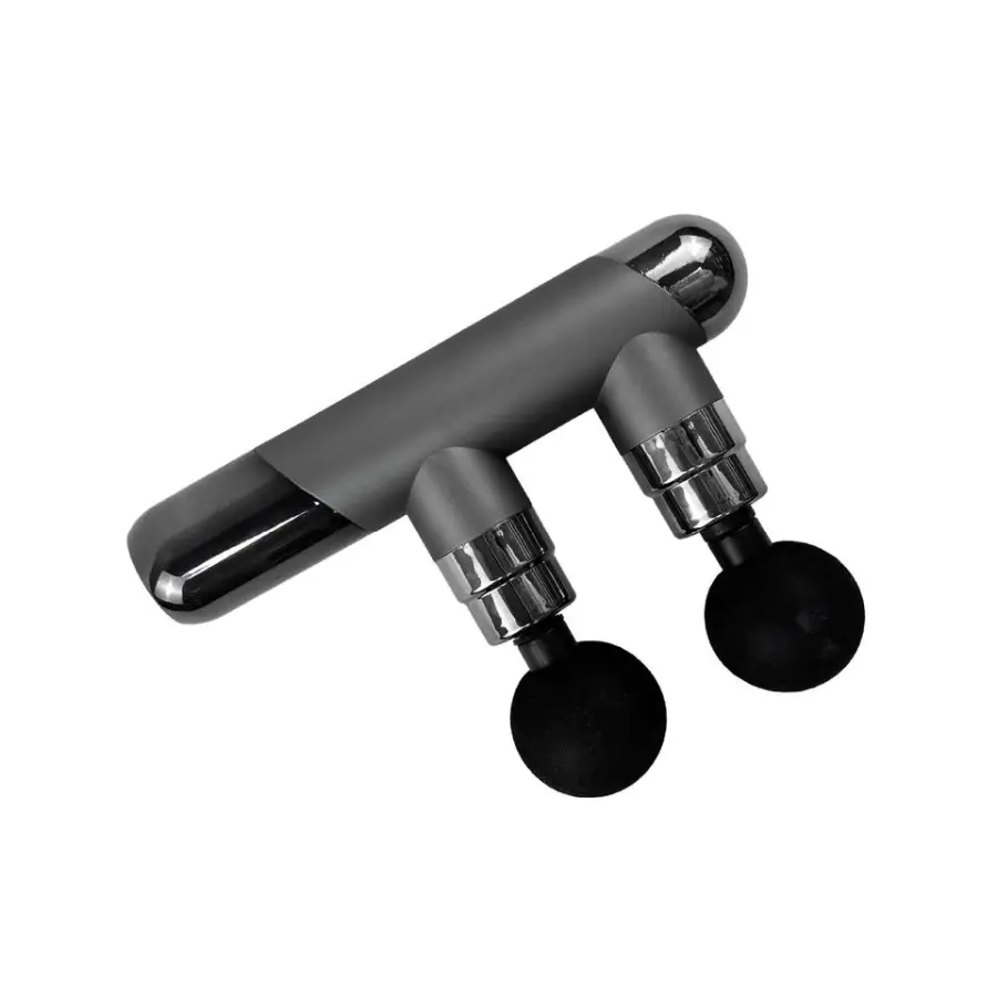 Dual-Head Cross-Border Fascia Gun Multi-Functional Electric Muscle Massager for Body Relaxation and Fitness Vibration — view 1