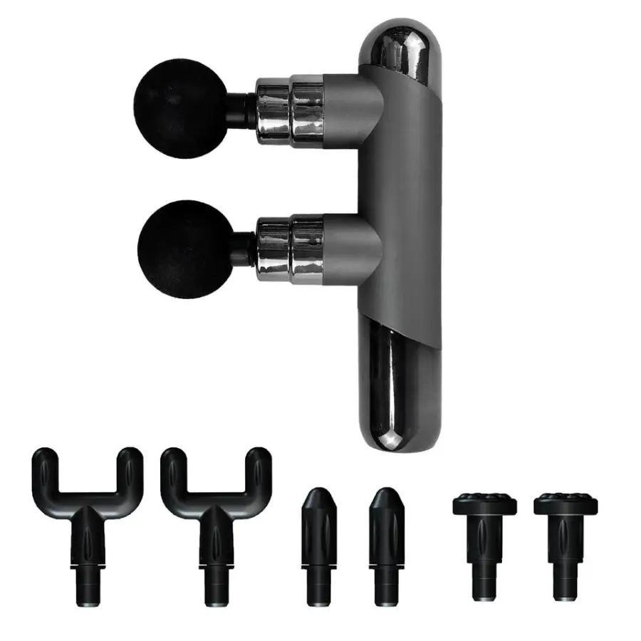 Dual-Head Cross-Border Fascia Gun Multi-Functional Electric Muscle Massager for Body Relaxation and Fitness Vibration — image 6
