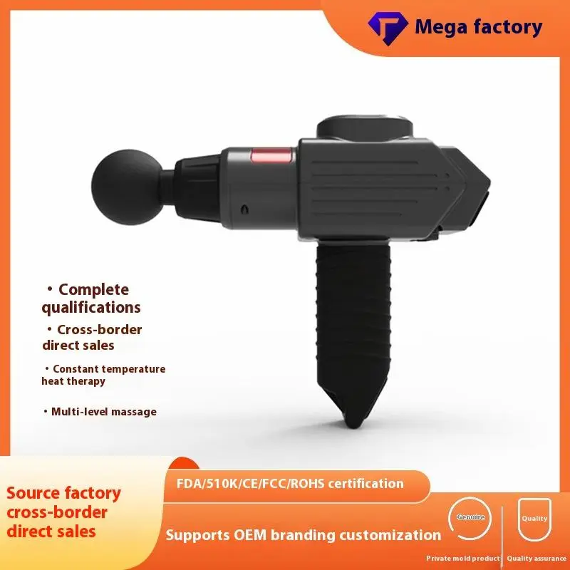 Professional Impact Fascia Gun Massager for Body Relaxation Factory Direct Wholesale Cross-Border Product — image 3