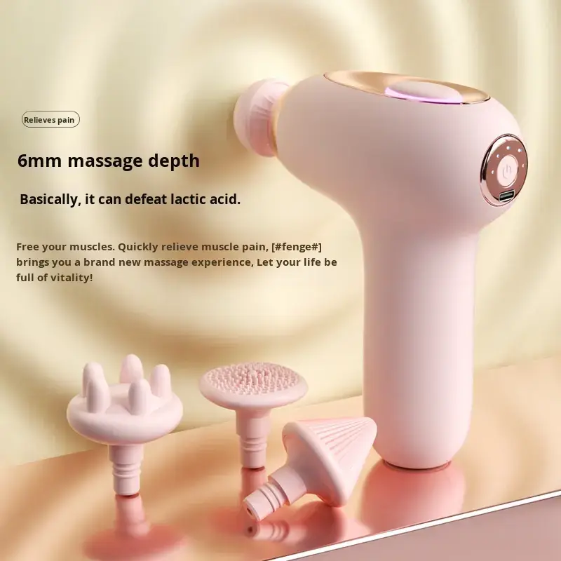 Portable High Frequency Mini Fascia Gun for Body for Fitness Sports & Relaxing Fascia Muscles — image 4
