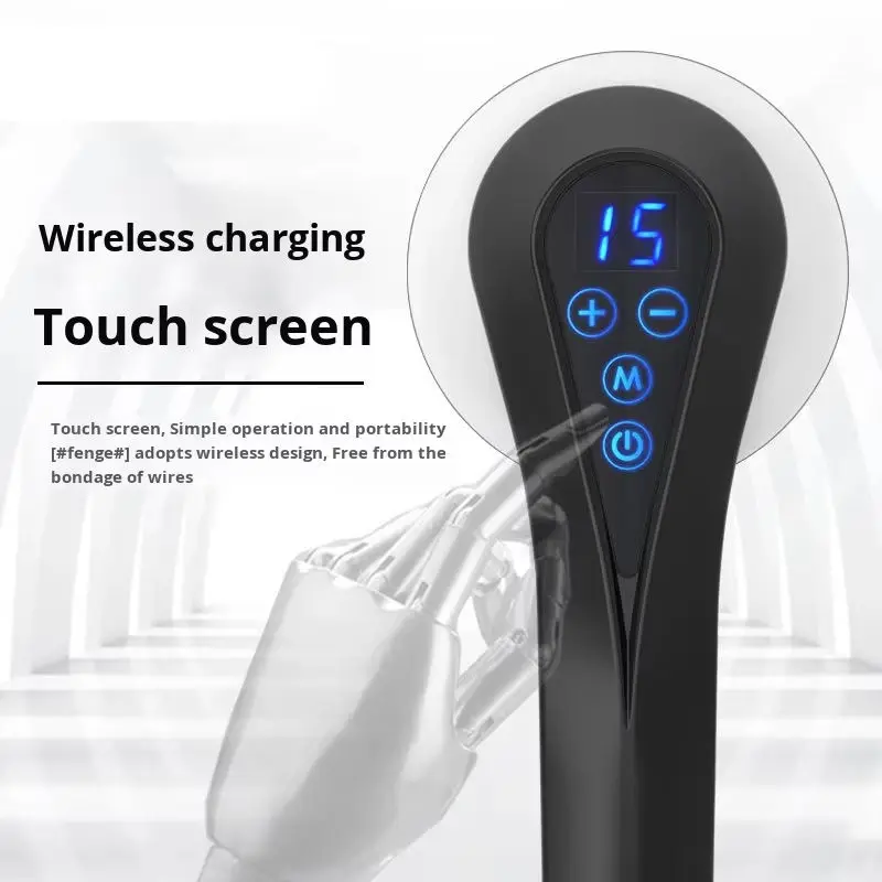 Factory-Source Handheld Portable Massager Rechargeable Cross-Border Exclusive Shoulder Neck Fat Pushing & Throwing Machine — image 2