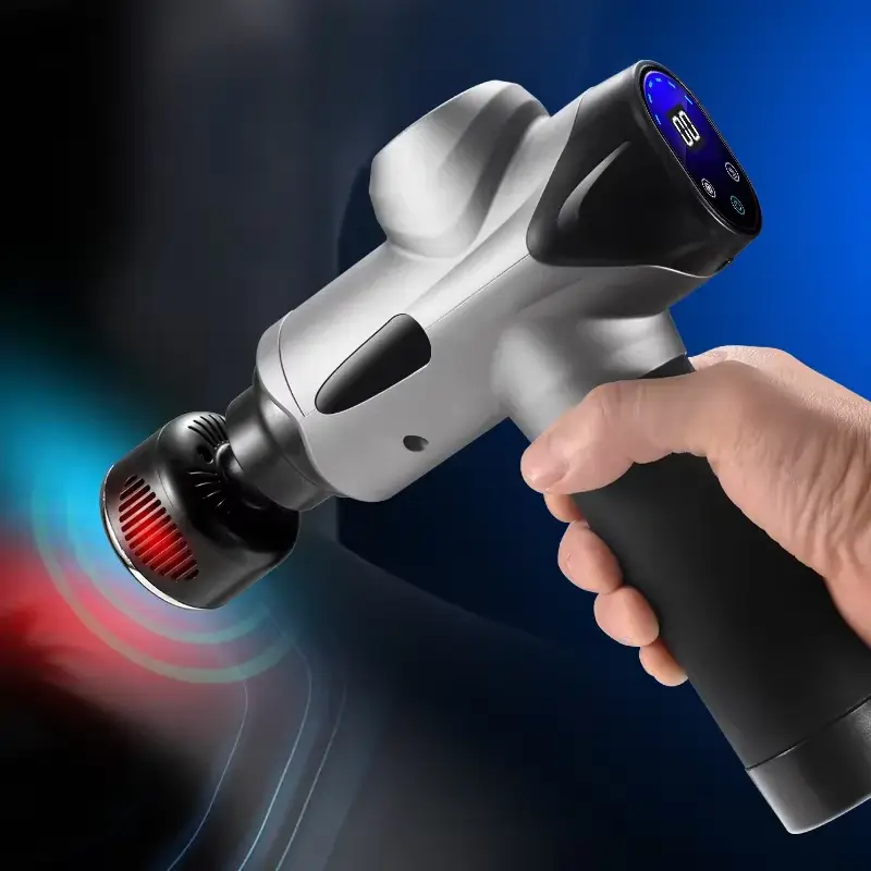 Phenitech High Frequency Sports Electric Body Massager Deep Tissue Muscle Hot and Cold Massage Gun — image 7