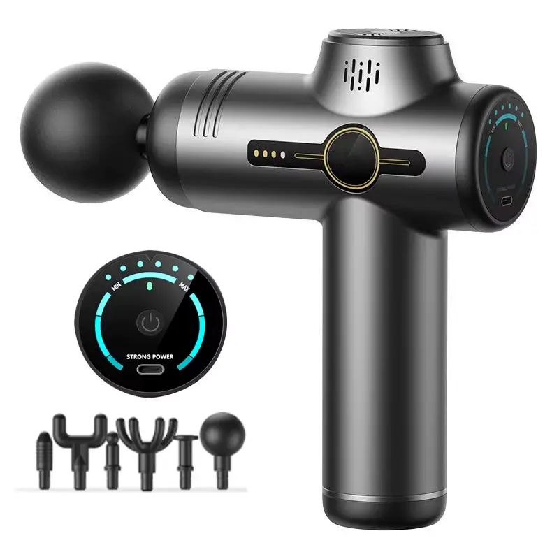 Deep Tissue Fascia Percussion Vibration Mini Sport Muscle Massage Gun Fitness Massager — view 1