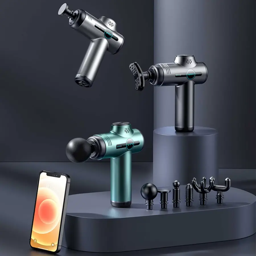 Deep Tissue Fascia Percussion Vibration Mini Sport Muscle Massage Gun Fitness Massager — image 5
