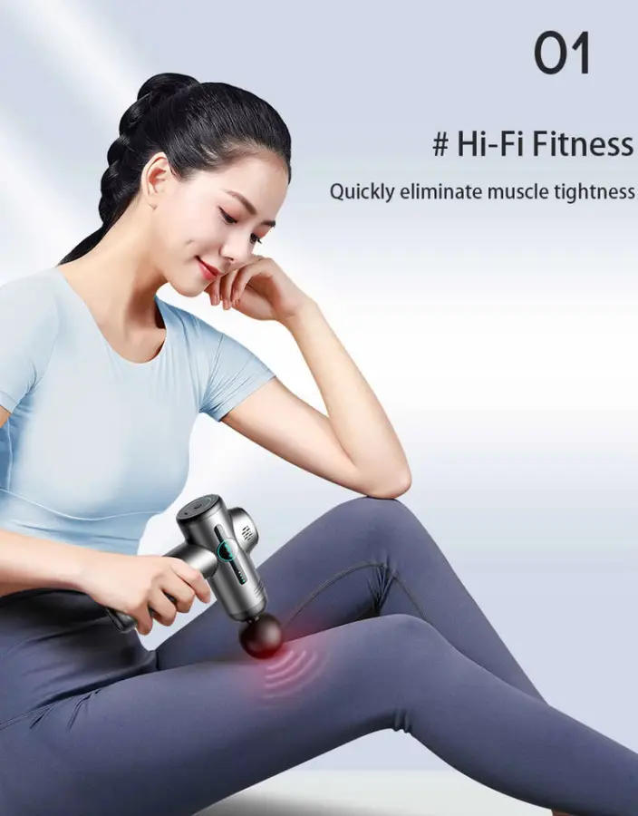 Deep Tissue Fascia Percussion Vibration Mini Sport Muscle Massage Gun Fitness Massager — image 7