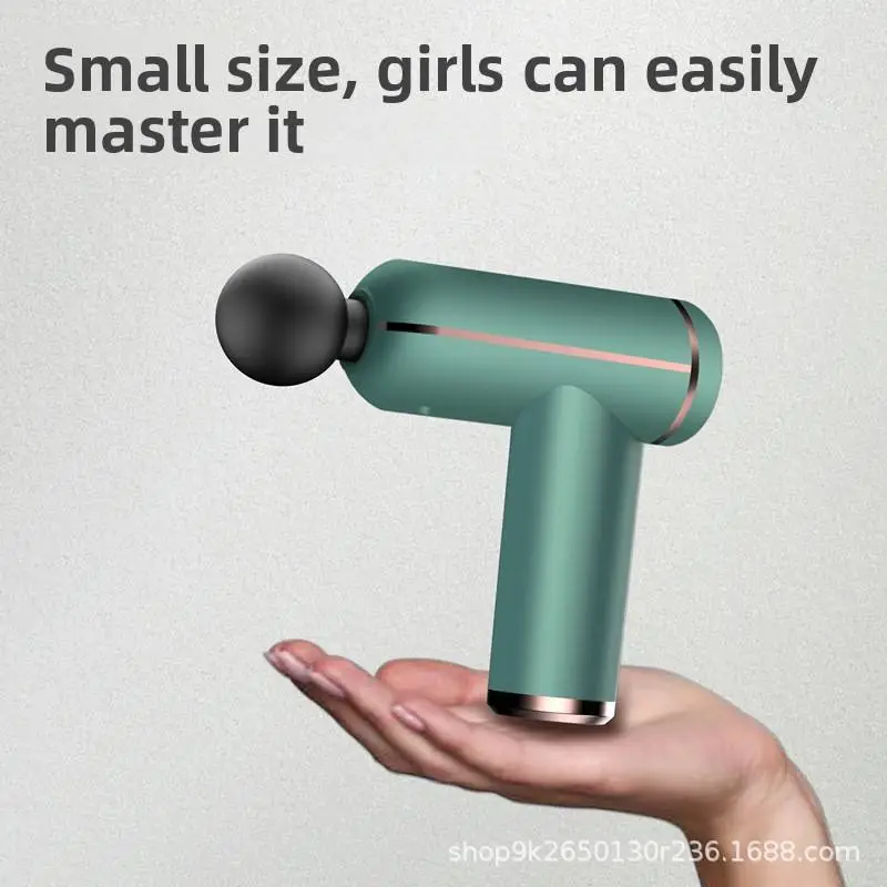 Mini USB Fascia Gun Body Relaxation Massage Equipment Factory Direct Sales Cervical Membrane and Spine Massager — image 2