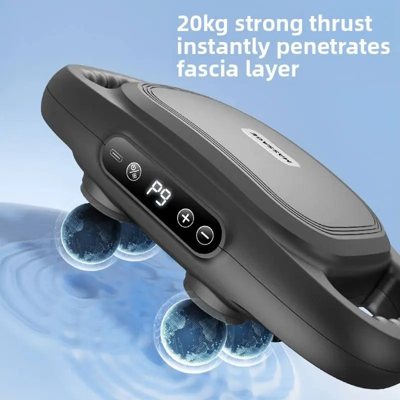 Wholesale 6 12 18 22-Head High-Frequency Vibration Fascia Gun Body Relaxation Massager Custom Processing for Cross-Border Use — image 5