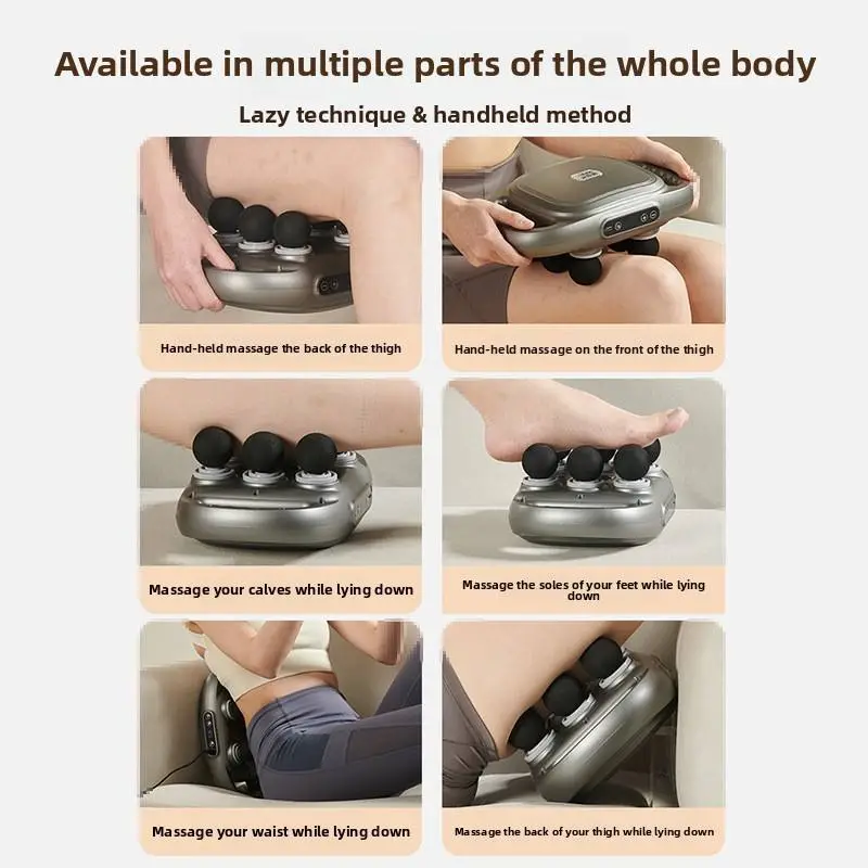 Wholesale 6 12 18 22-Head High-Frequency Vibration Fascia Gun Body Relaxation Massager Custom Processing for Cross-Border Use — image 6