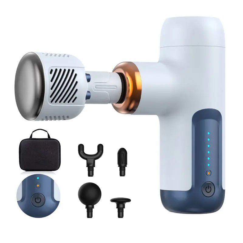 Meresoy Hot and Cold Boost Recovery Massager Vibration Mini Deep Tissue Professional Heat Muscle Electric Portable Massage Gun — image 7